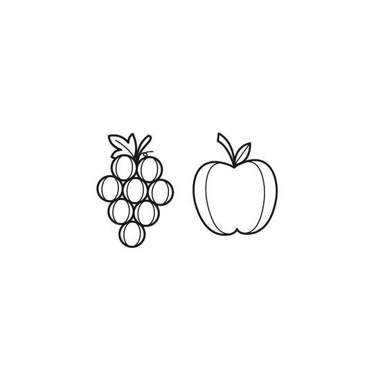 Fruits temporary tattoo