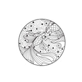 Circle of eternity temporary tattoo