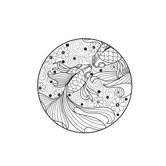 Circle of eternity temporary tattoo