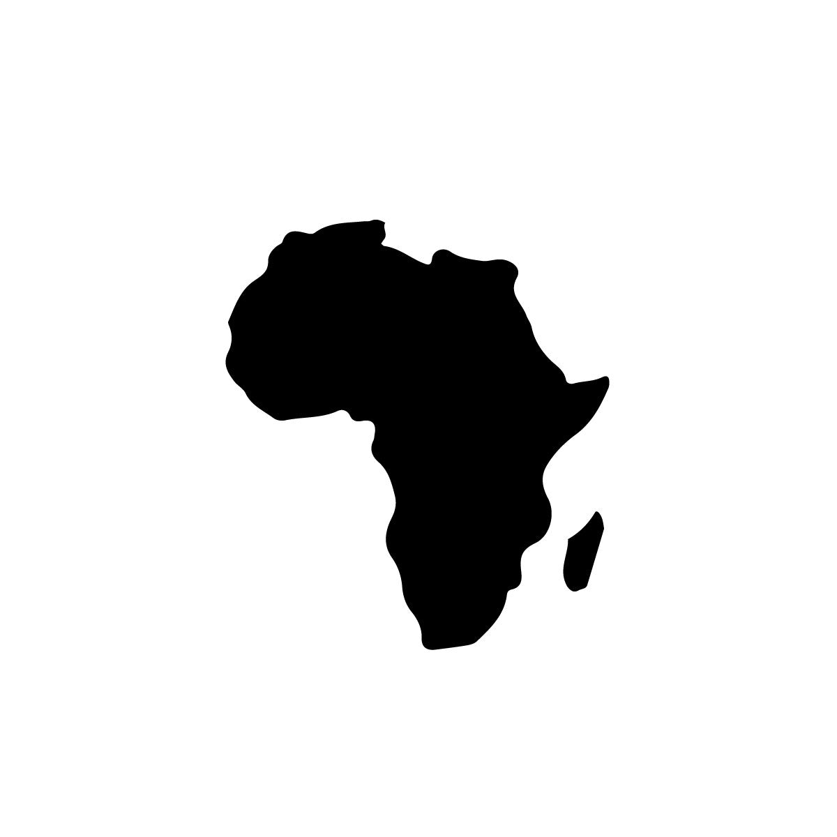 Karte von Afrika