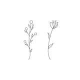 Hand in hand bloemen