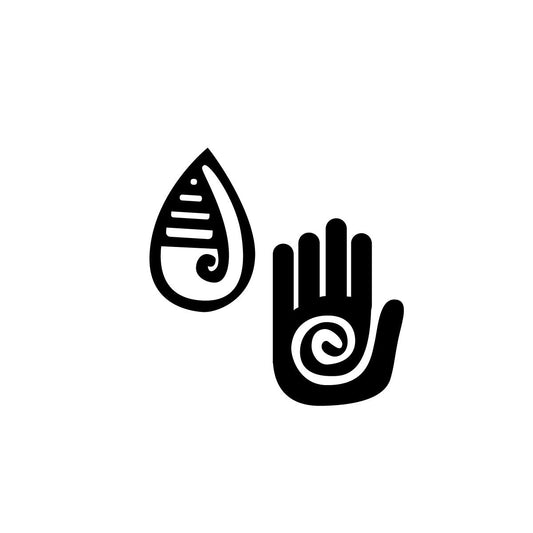 Mystical temporary tattoo