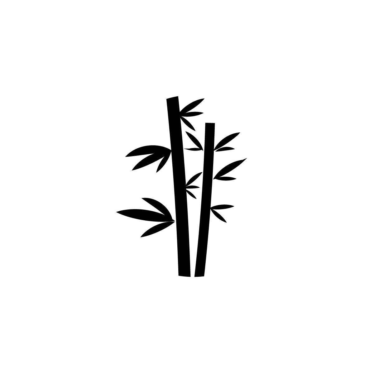 Bamboo temporary tattoo