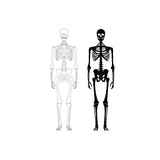 Together forever skeletons temporary tattoo