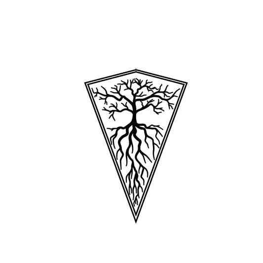 Tree roots temporary tattoo